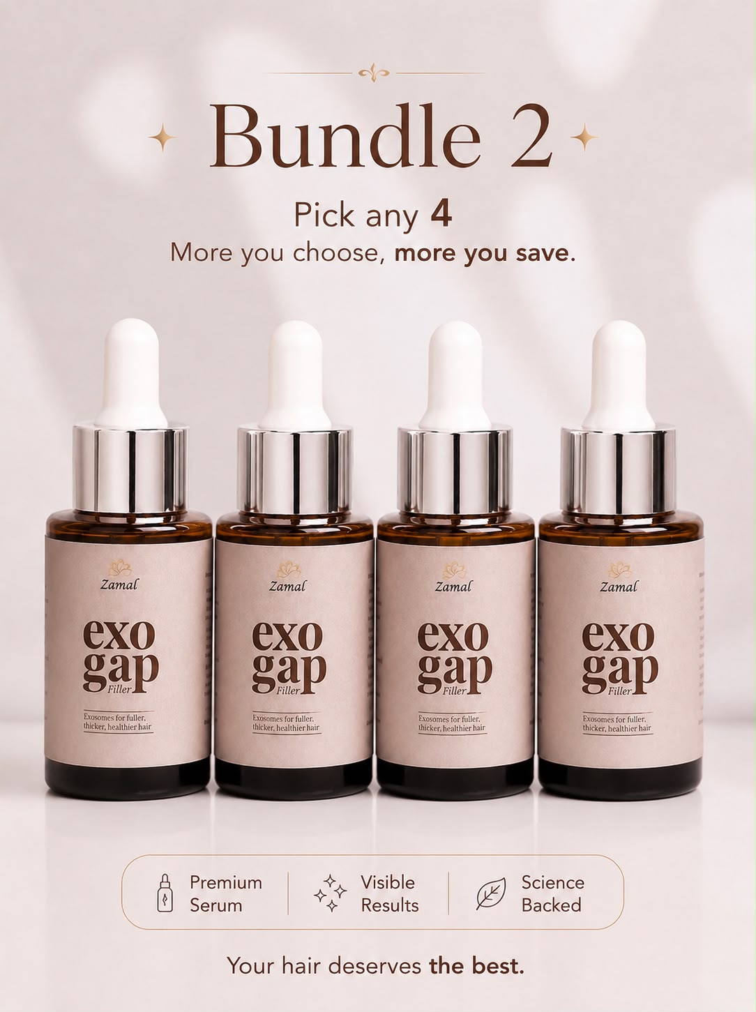 Exo gap Filler bundle offer 2 (pack of 4)